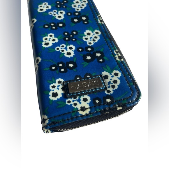HADAKI Floral Pattern Zip Around Wallet - Picture 2 of 16